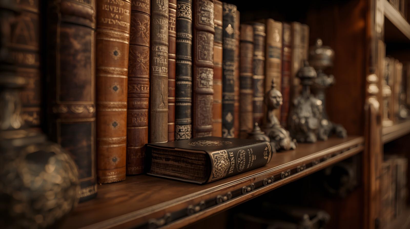 Escritório de Advocacia com estante de livros jurídicos